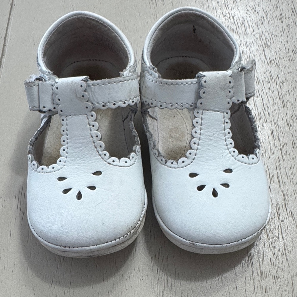 Angel White Kids Dress Shoes